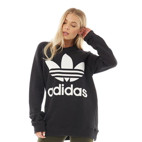 adidas originals sweatshirt womens|adidas women's oversized sweatshirt.